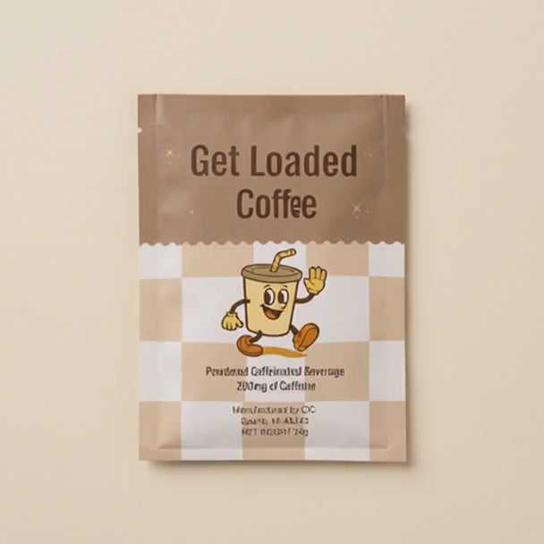Get Loaded Coffee | Single Packet | 16Oz Hot or Cold